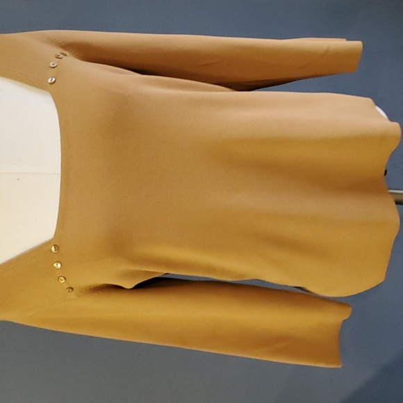 Due per Due collection mustard yellow sweater size L - Picture 3 of 13